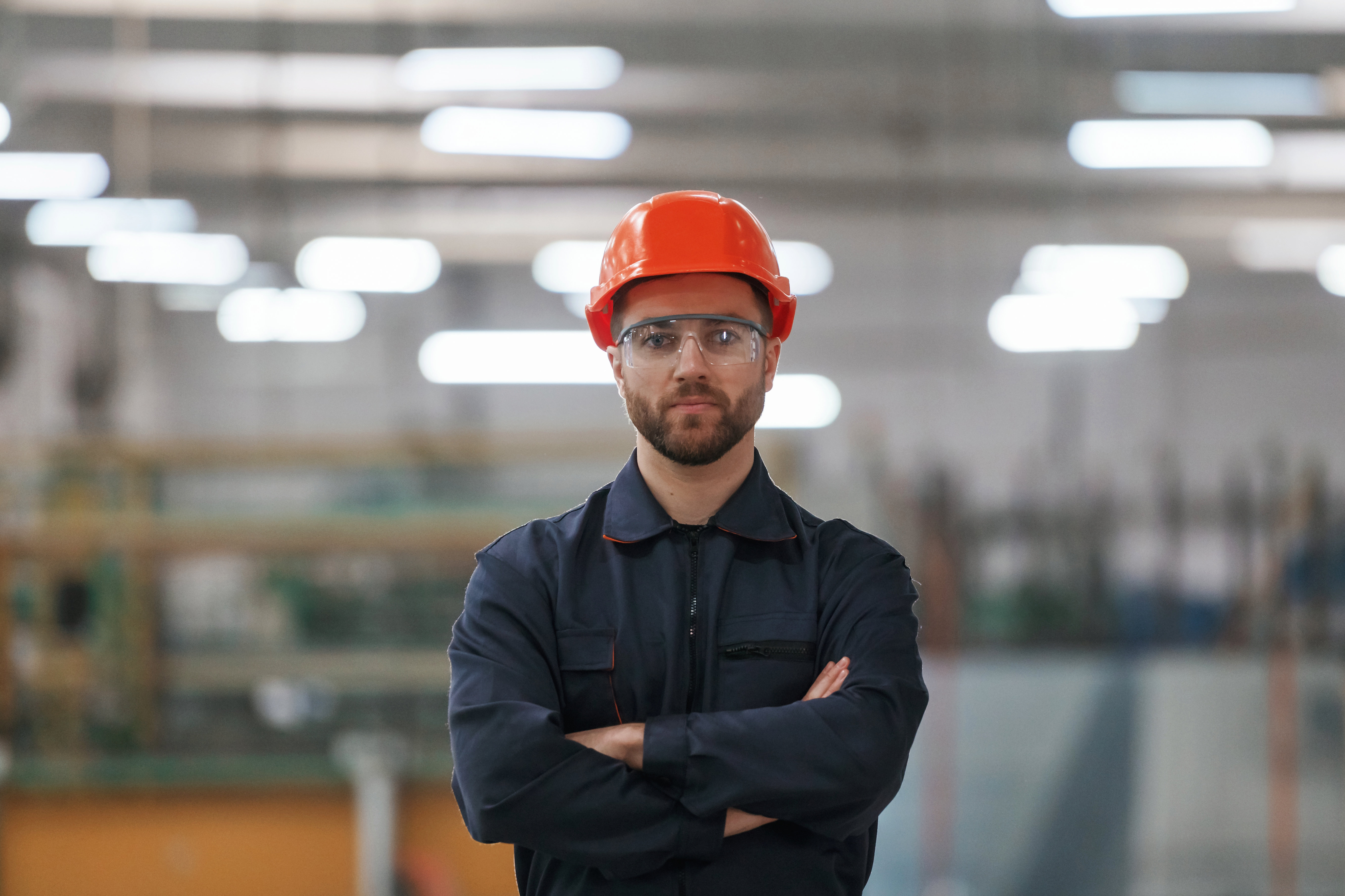 Man in hard hat